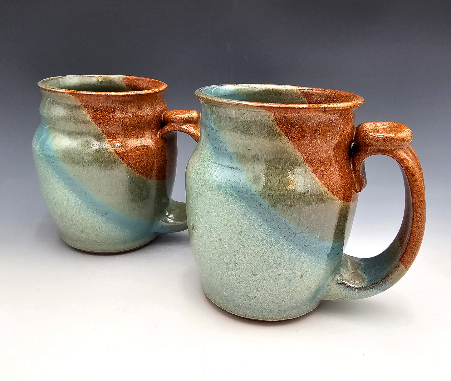 Mug pair Ochre