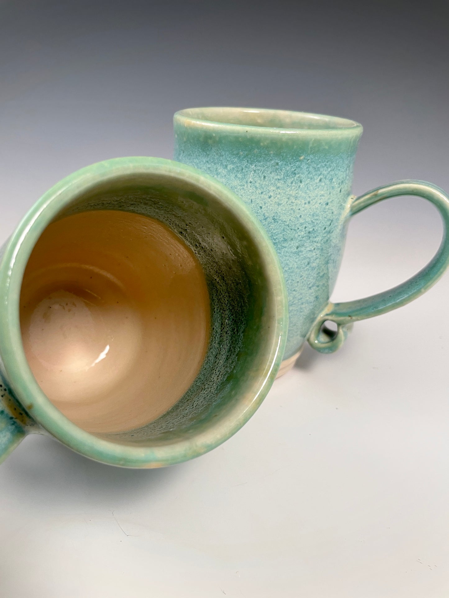 Seafoam Mug Pair