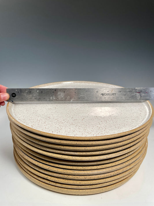 White speckle plates