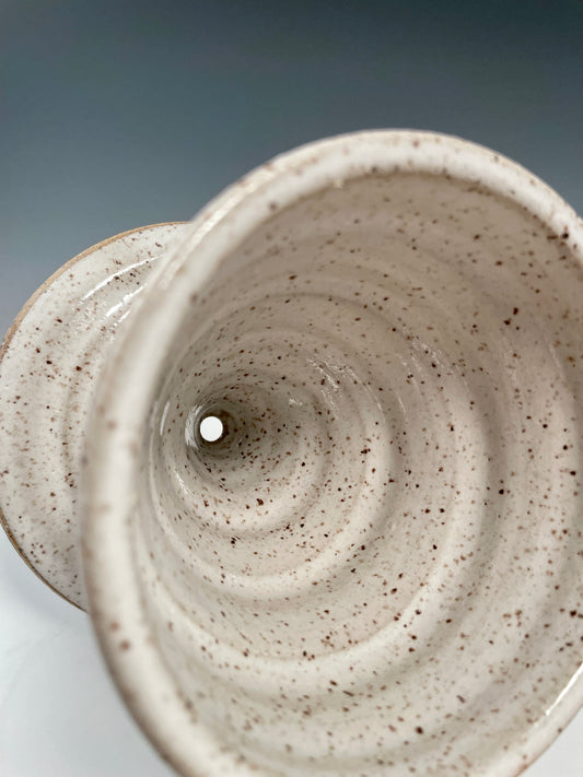 White Speckle Pour-Over