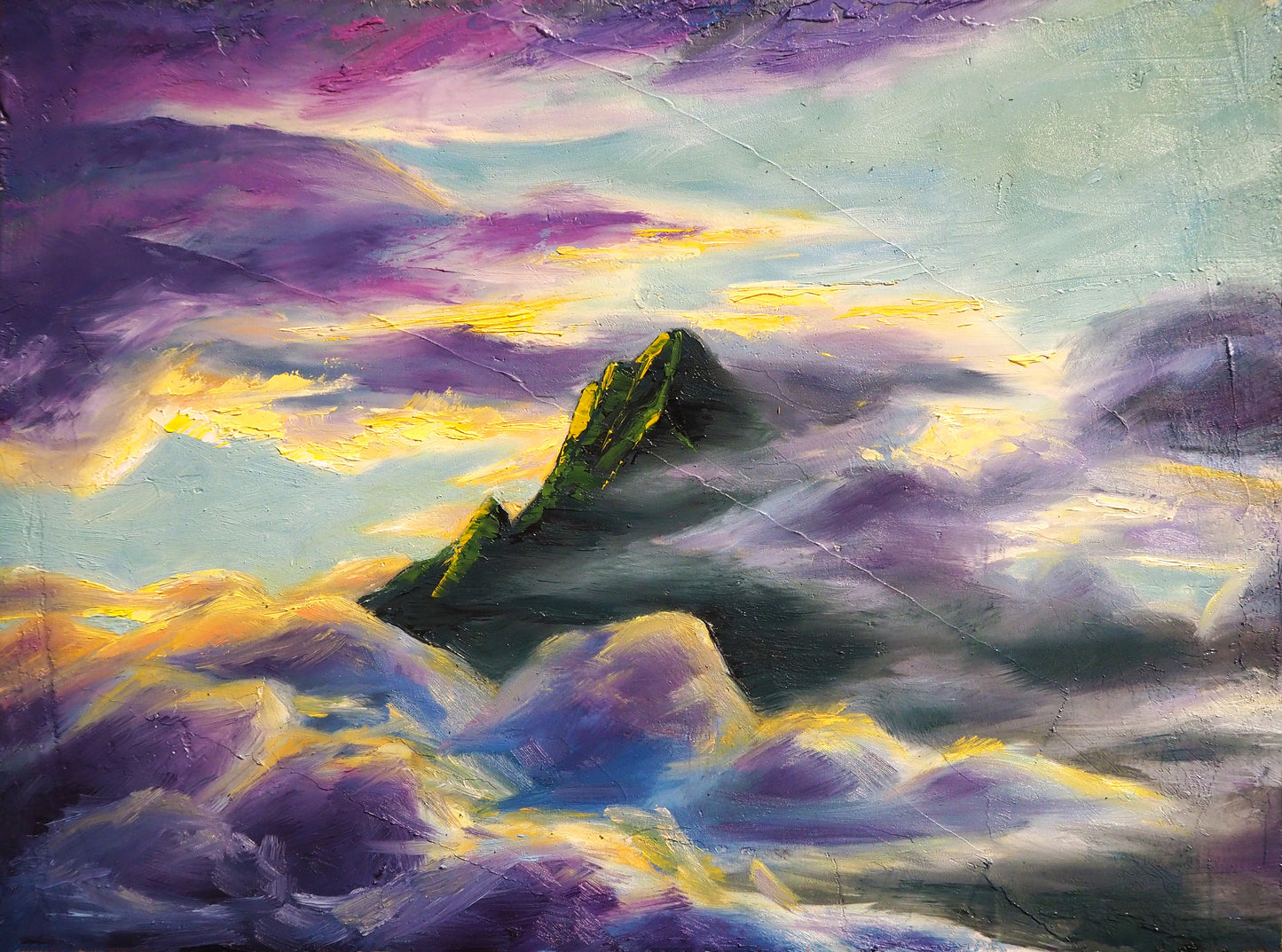 Misty Mountains 9x12"