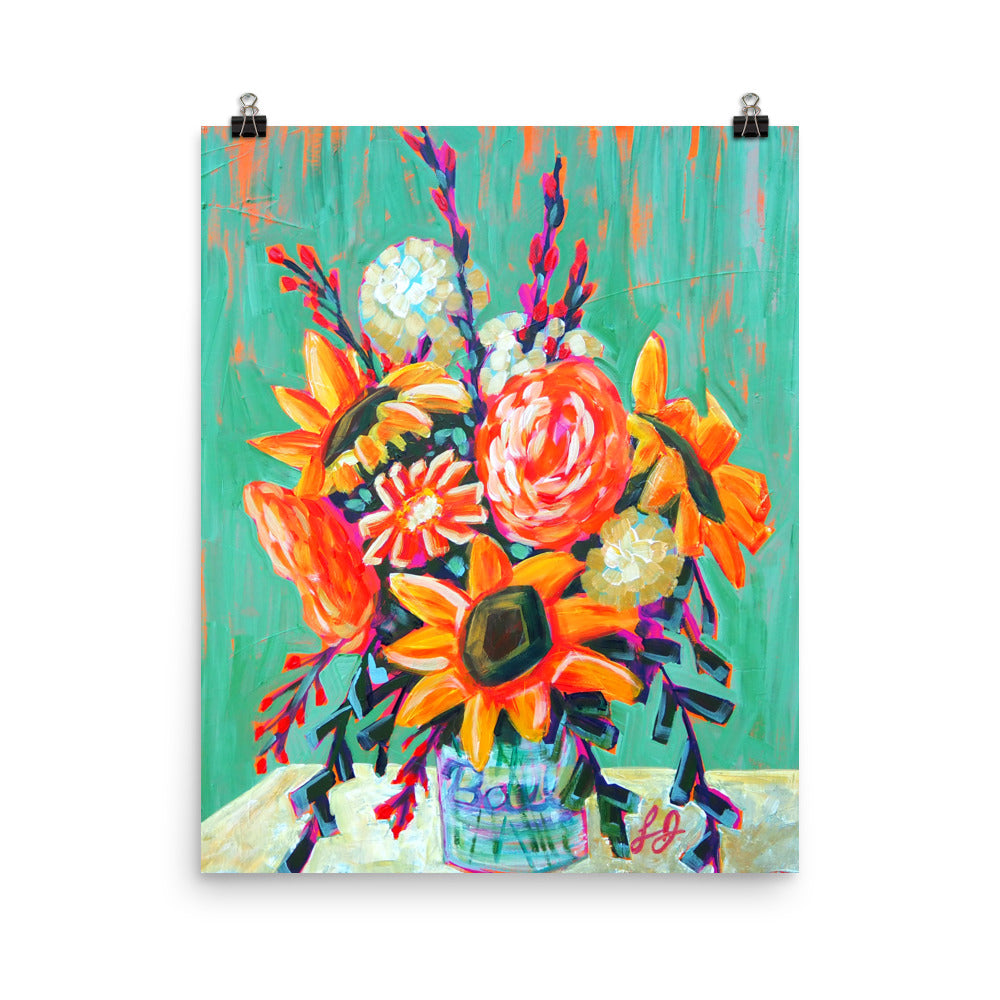 'Sunflower' Print